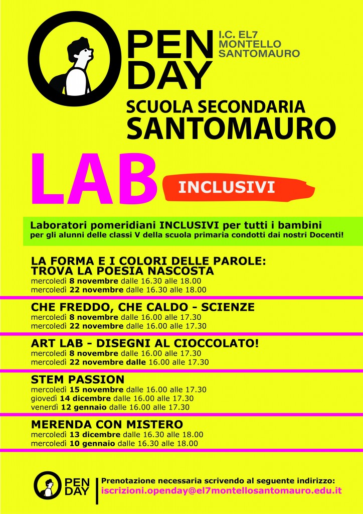Locandina Open day_Lab